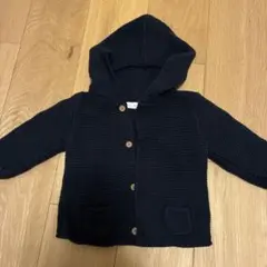 【値下げ】next フード付きカーディガン 70cm
