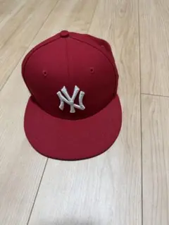 New Era 59FIFTY レッドキャップ 7 1/4