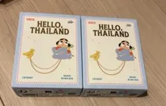 POPMART CRYBABY HELLO THAILAND ピンバッジ 2個