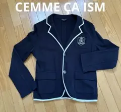 CEMME ÇA ISMネイビー パイピング ブレザー 160cm【美品】
