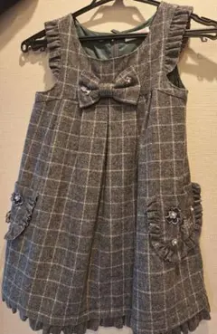 Mezzo piano120　ウールワンピース