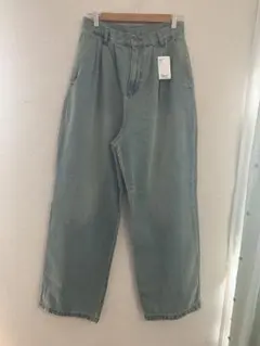kutir ワイドパンツ　デニムパンツ　 メンズ　Lサイズ インディゴブルーのサムネイル