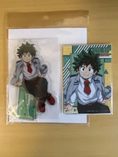 僕のヒーローアカデミア緑谷出久アクリルスタンド＆ブロマイド全6種セット