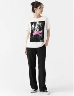Bettie Page ベティペイジ Tシャツ ボンテージ エロ セクシー 白 
