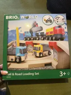 BRIO Rail & Road Loading Set 33210
