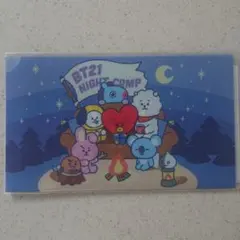BT21 一番くじ HAPPY CAMP!! オリジナルミニクリアファイル