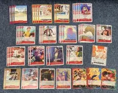 ワンピースカード　受け継がれる意志　R以下　赤　デッキパーツ