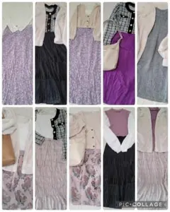 レディースまとめ売り　フェミニン　ガーリー　コーディネート　コーデ売り　可愛い