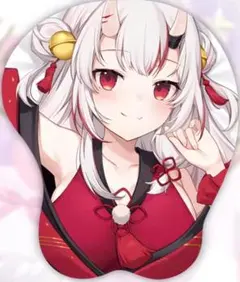 百鬼あやめ おっぱいマウスパッド ホロライブ ラバーマット