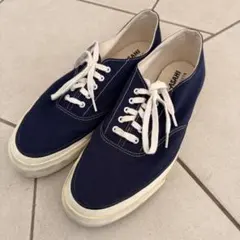 美品25 asahi×SHIPS US NAVY デッキシューズ