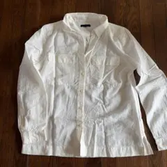 Gap ホワイト 長袖シャツ Mサイズ