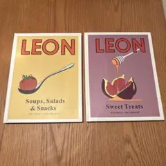 【韓国雑貨】インテリア雑貨 レオン LEON 本 2冊セット