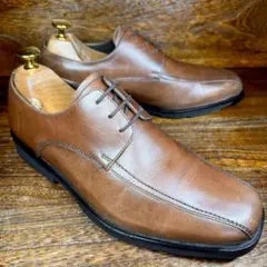 ◆G.T.HAWKINS◆ホーキンス 24.5cm 革靴 レザー ブラウンのサムネイル