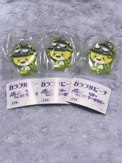 カラフルピーチ　ぺたっとねじまきらばーきーほるだー　シヴァさん3個セット