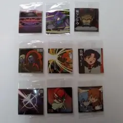 エヴァンゲリオンウエハースシ－ル　9枚セット