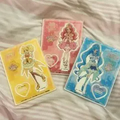 新品ヒーリングっどプリキュア★アクスタ3体セット　限定品