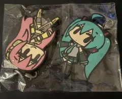 初音ミク ルカ ラバーキーホルダー まとめ売り