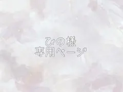 ぴの様専用ページ