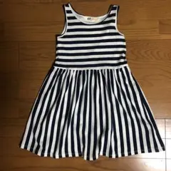 H&M ワンピース　　夏向けボーダーワンピース　マリン