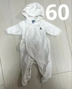 ベビーギャップ フード付きロンパース 60cm