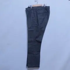 URBAN RESEARCH DOORS ウール スラックス グレー S 36