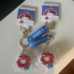 万博　ミャクミャクキティキーホルダー 2個セット