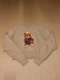 Xgirl × YURINOショート丈トレーナー