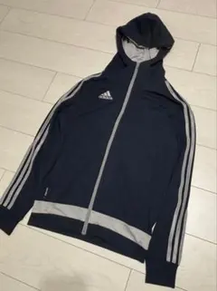 KAMOオリジナル adidas ジップ パーカー S ネイビー TIRO15のサムネイル