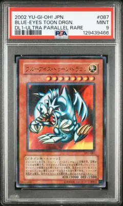 ブルーアイズ・トゥーン・ドラゴン PSA 9 2026年最新】ブルーアイズトゥーンドラゴン psaの人気アイテム - メルカリ