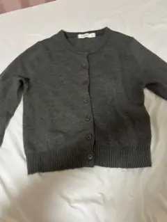 GLASSONS クルーネック カーディガン グレー M