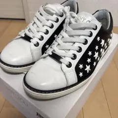 JIMMY CHOO スタースタッズ スニーカー ブラック ホワイト 26cmのサムネイル