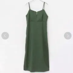 URBAN RESEARCH ROSSO リネンライクストレートキャミワンピース