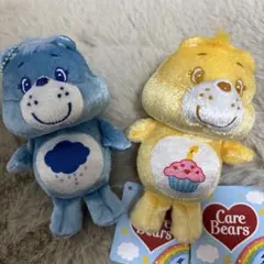 ケアベア シャイニーベロアマスコット 2種セット