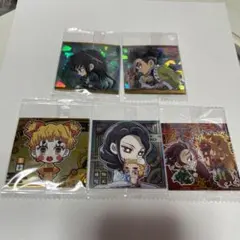 鬼滅の刃　ディフォルメシールウエハース⑥  5枚セット