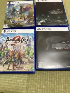 PS5 ファイナルファンタジー7、ドラクエ3、ロマンシングサガ2