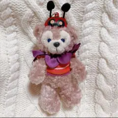 シェリーメイ ぬいぐるみバッジ ディズニーハロウィン てんとう虫