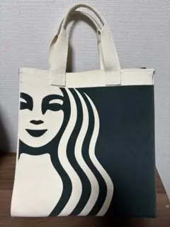 （本日までの出品）台湾　スタバ　キャンバス地　バッグ