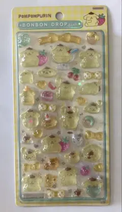 く*ー様 【正規品】ボンボンドロップシール ポムポムプリン
