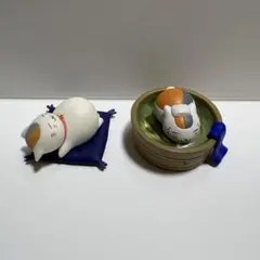 夏目友人帳　ニャンコ先生フィギュアコレクション　2体セット