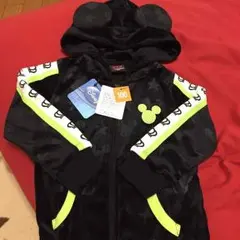 新品☆ベビド ミッキー耳付きパーカー