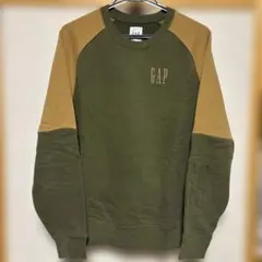 GAP ラグラン スウェット トレーナー カーキ