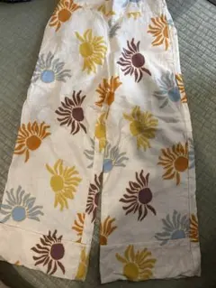 未使用品 ZARAキッズ花柄キッズパンツ116cm