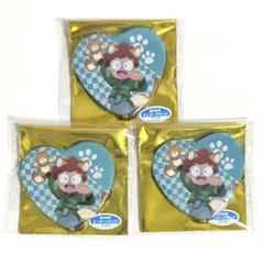 忍たま乱太郎　ナンジャタウン　ハート缶バッジ　猪名寺乱太郎