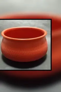 昭和レトロ～朱色の花器⁉～茶器⁉～☆