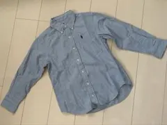 ラルフローレン　長袖チェック柄シャツ　１３０㎝