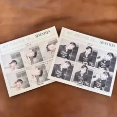 SEVENTEEN セブチ DICON フォトステッカー ドギョム2枚セット