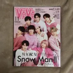 ViVi 2022年11月号 スペシャルエディション Snow Man