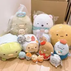 【美品】すみっコぐらし　ぬいぐるみ　マスコット　巾着　タオル　まとめ売り