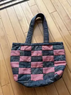 【値下げ】パッチワークデザイン グラニーバッグ