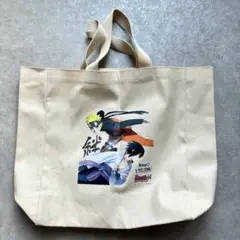 NARUTOナルト サスケ 大きめエコトートバッグ　トートバッグ　未使用　訳あり